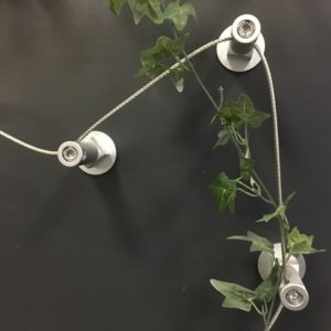 kriskras kabels - Groene gevels