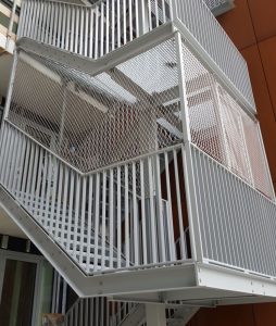 beveiliging noodtrappenhuis