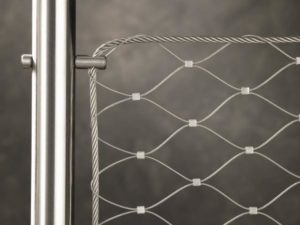 Hoekdetails balustradevullingen Carl Stahl Benelux kabelnetten details