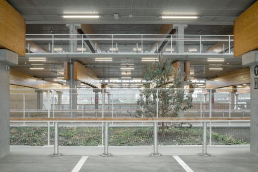P+R Linkeroever, Oosterweel, Antwerpen - kabelnetten - Carl Stahl - 9742 parkeergarage parking parkeergebouw