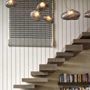 Little C - Rotterdam - trappen met verticale spankabels - Hans Morren