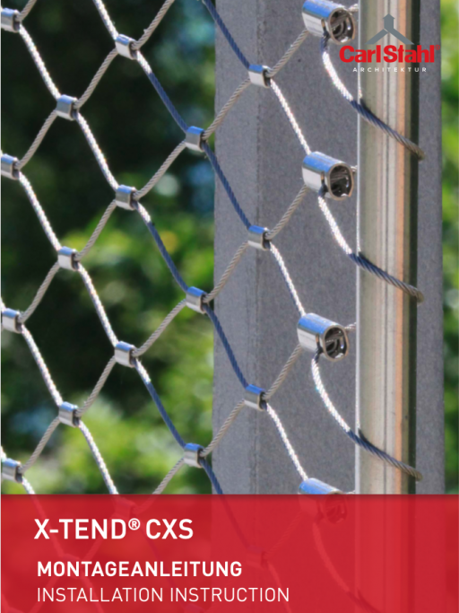 X-TEND CXS monatagehandleiding - Carl Stahl - afbeelding